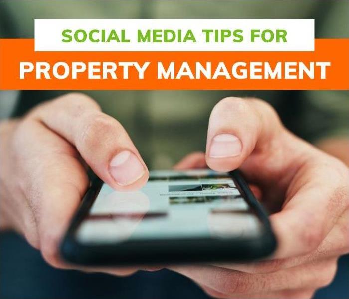 Closeup of a person using a mobile device | Social Media Tips for Property Management