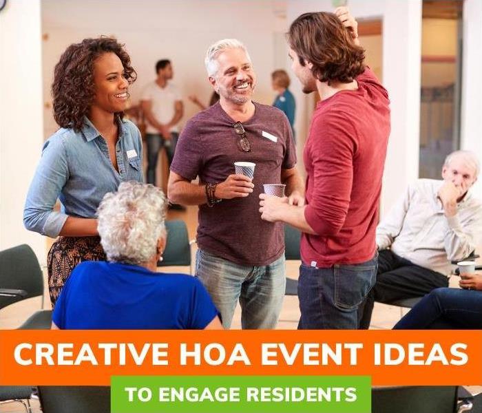 Group of residents socializing | Creative HOA Event Ideas to Engage Residents