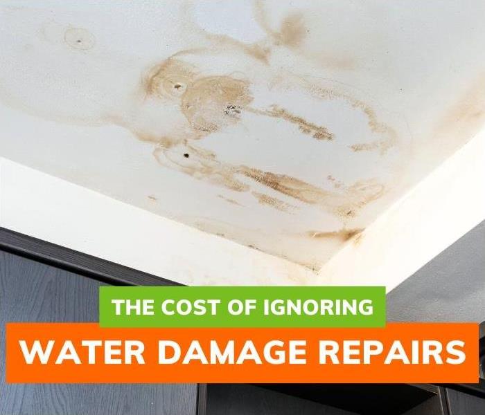 Water Stains on Ceiling | The Cost of Ignoring Water Damage Repairs